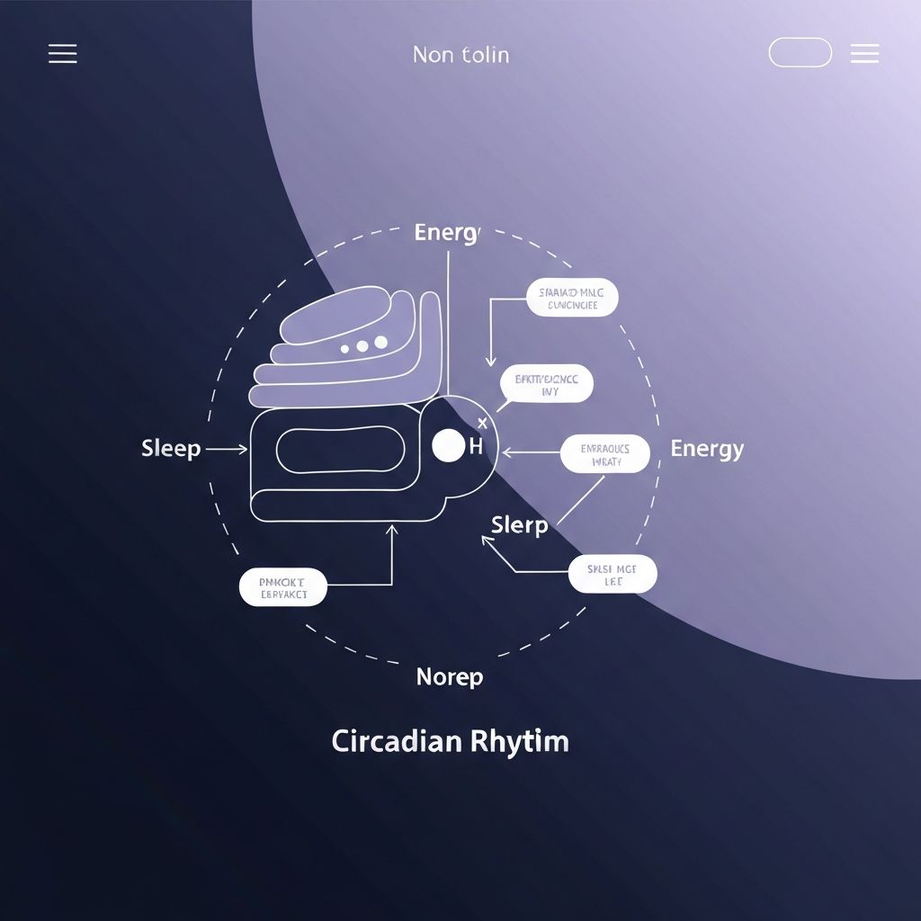 Sleep cycles and metabolic pathways visualization